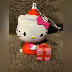 Hello Kitty Red and Pink Holiday Ornament